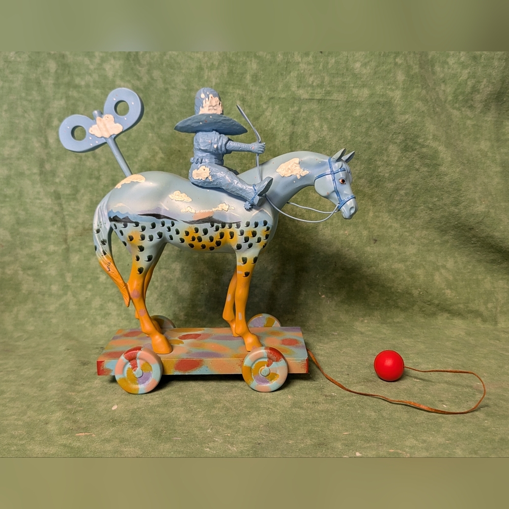 Trail of Painted Ponies WOUND UP ON THE RANGE. First Edition